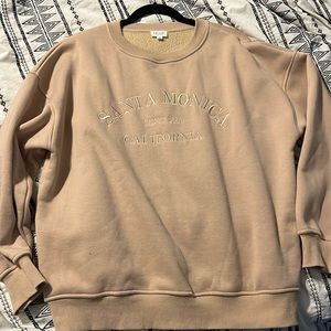 Santa Monica oversized sweatshirt
